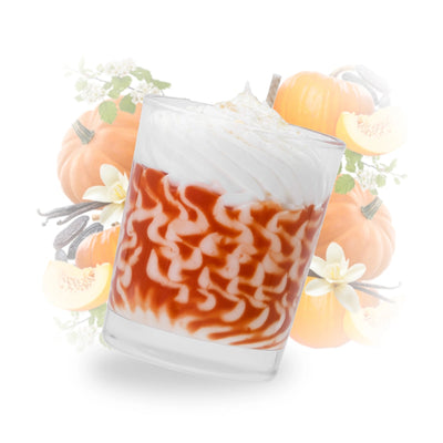 Petite bougie citrouille