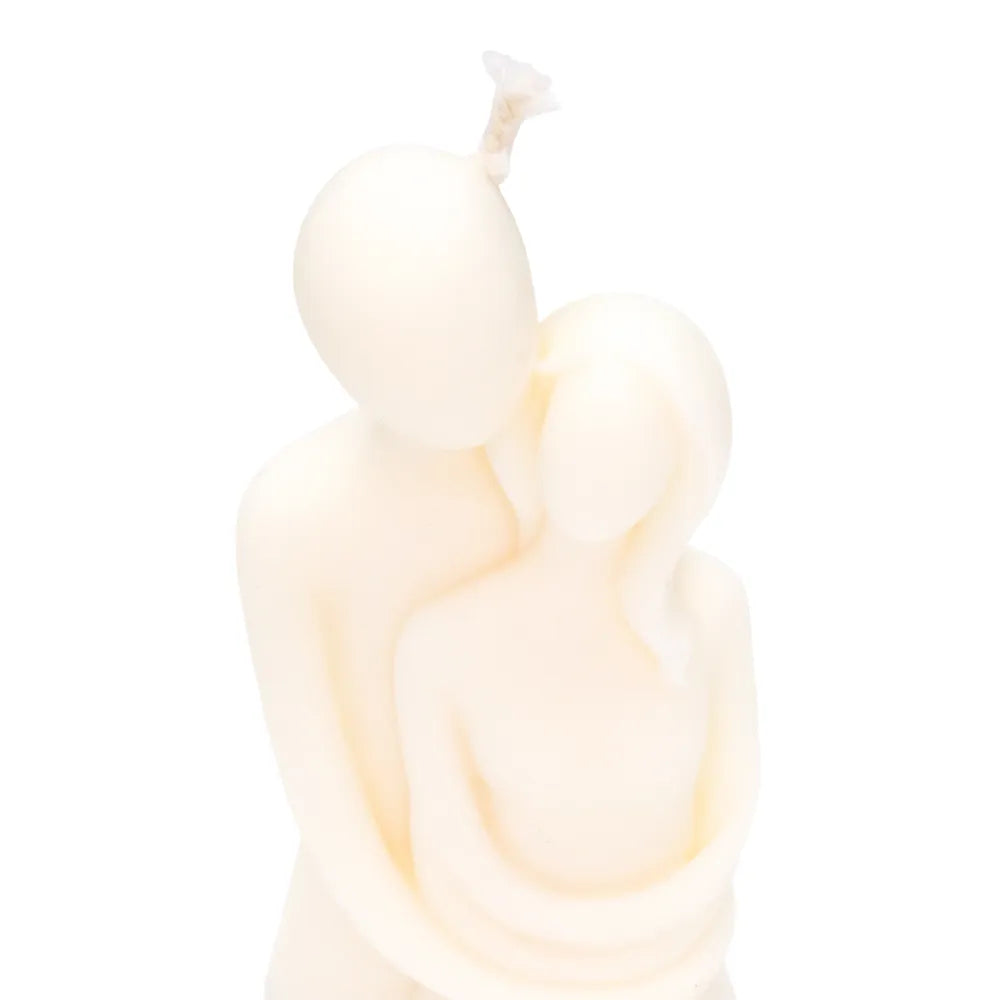 Bougie décorative couple non parfumée