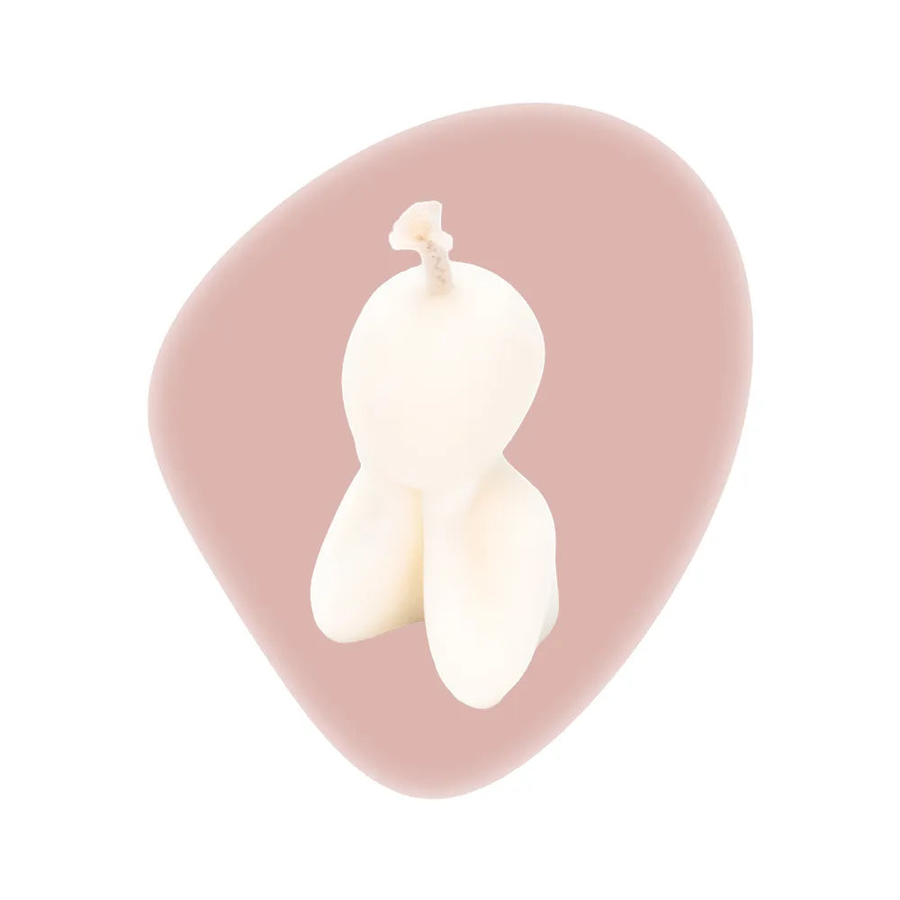 Bougie décorative enfant non parfumée