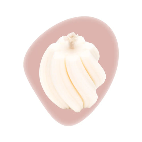 Bougie flocon décorative végétale géométrique non parfumée Les Fées Mères, bougie décorative en cire végétale.