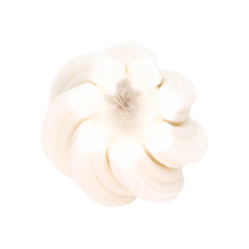 Bougie flocon décorative végétale géométrique non parfumée