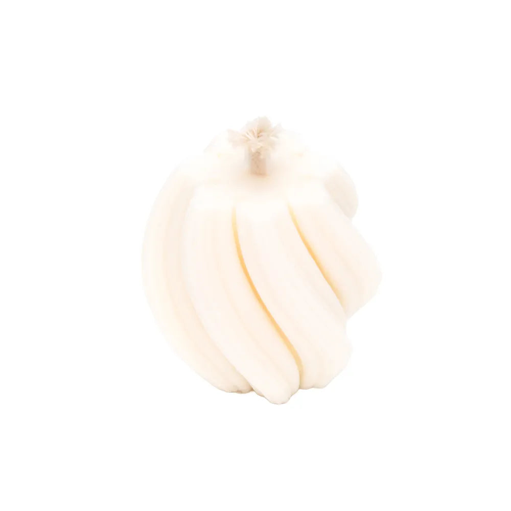 Bougie flocon décorative végétale géométrique non parfumée