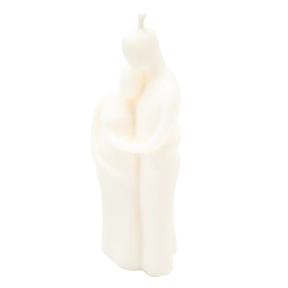 Bougie décorative grossesse non parfumée