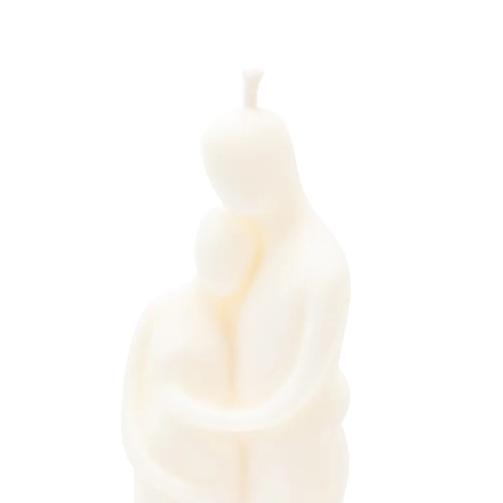 Bougie décorative grossesse non parfumée