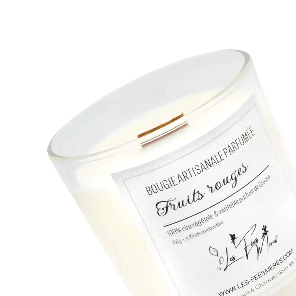 Bougie moyenne classique fruits rouges
