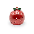 Brûle parfum boule de Noël Les Fées Mères, brûle-parfum décoratif, fabrication artisanale française.