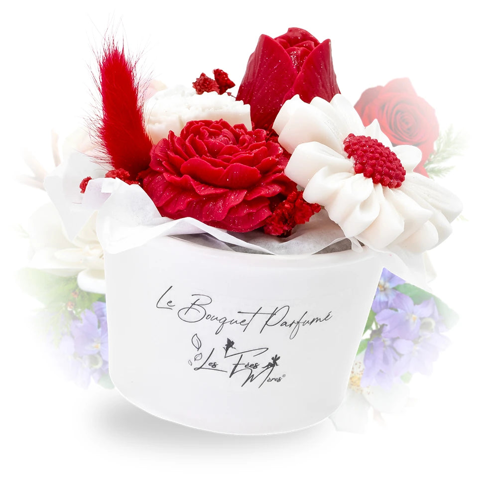 Bouquet parfumé rose éternelle