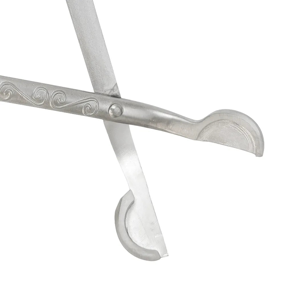 Ciseaux coupe mèche argenté