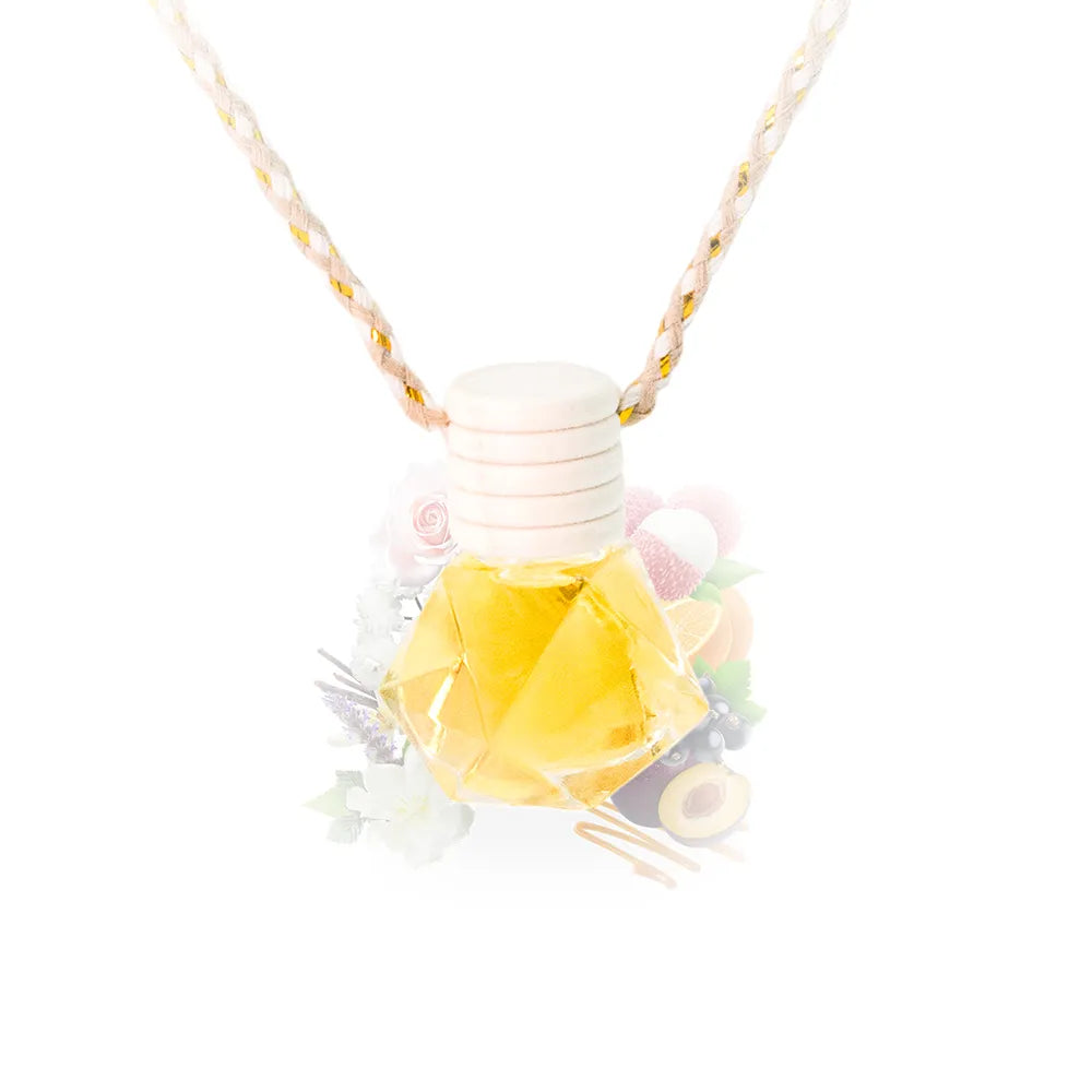 Parfum voiture litchi rose