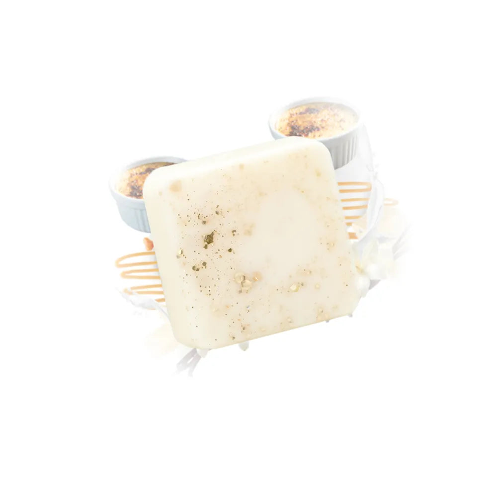 Galet de cire parfumée crème brûlée
