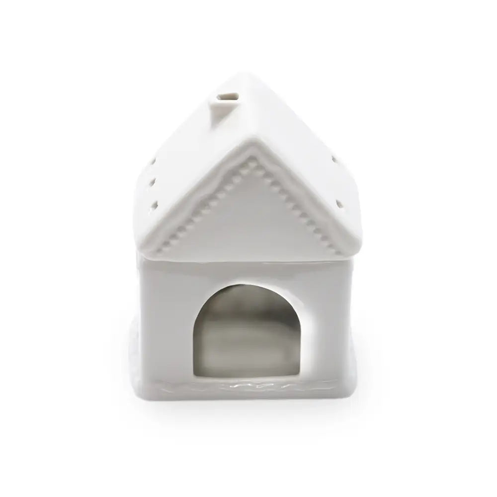 Brûle parfum maison blanche en pain d'épices