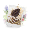 Bougie artisanale fraîcheur d'automne Les Fées Mères, cire végétale de tournesol, 120 g, 30 h.
