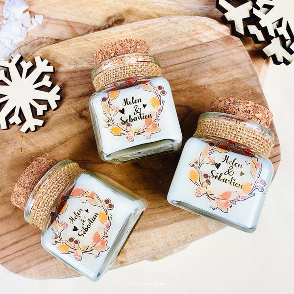 Bougies personnalisées Les Fées Mères