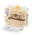 Bougie gourmande châtaigne grillée Les Fées Mères, cire végétale de tournesol, 120 g, 30 h de combustion.