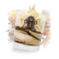 Bougie gourmande pain d'épices Les Fées Mères, cire végétale de tournesol française, 120 g, 30 h.