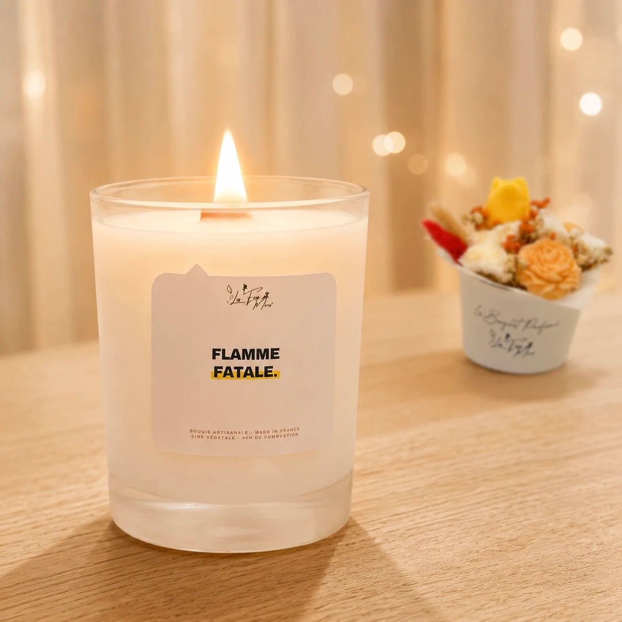 Bougie flamme fatale