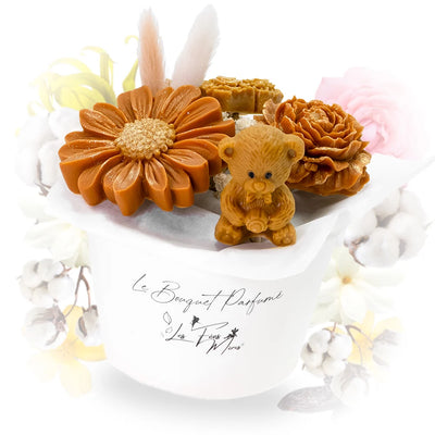 Bouquet parfumé fleur de coton