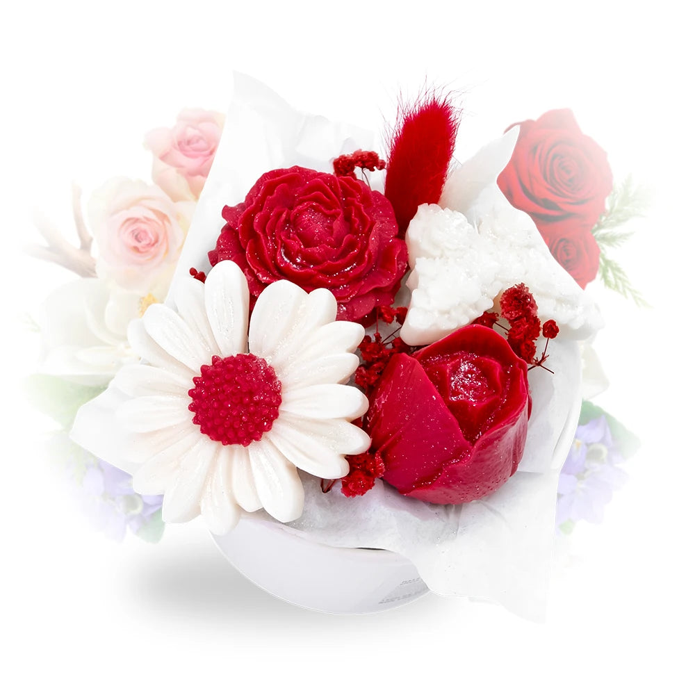 Bouquet parfumé rose éternelle