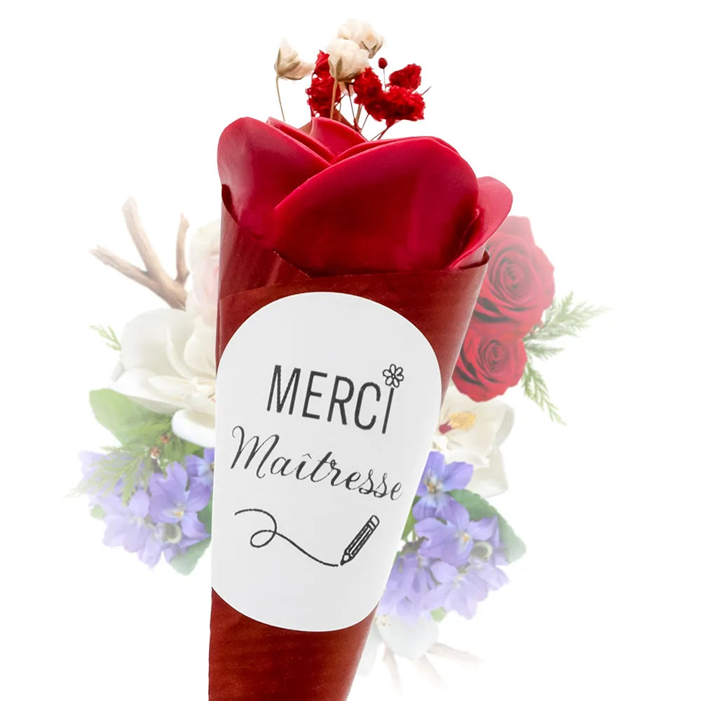 Rose éternelle parfumée : idée cadeau personnalisable