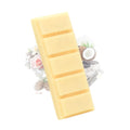 Fondant parfumé délice vanillé Les Fées Mères, barre de cire végétale à casser pour brûle-parfum, fabriquée dans les Vosges.