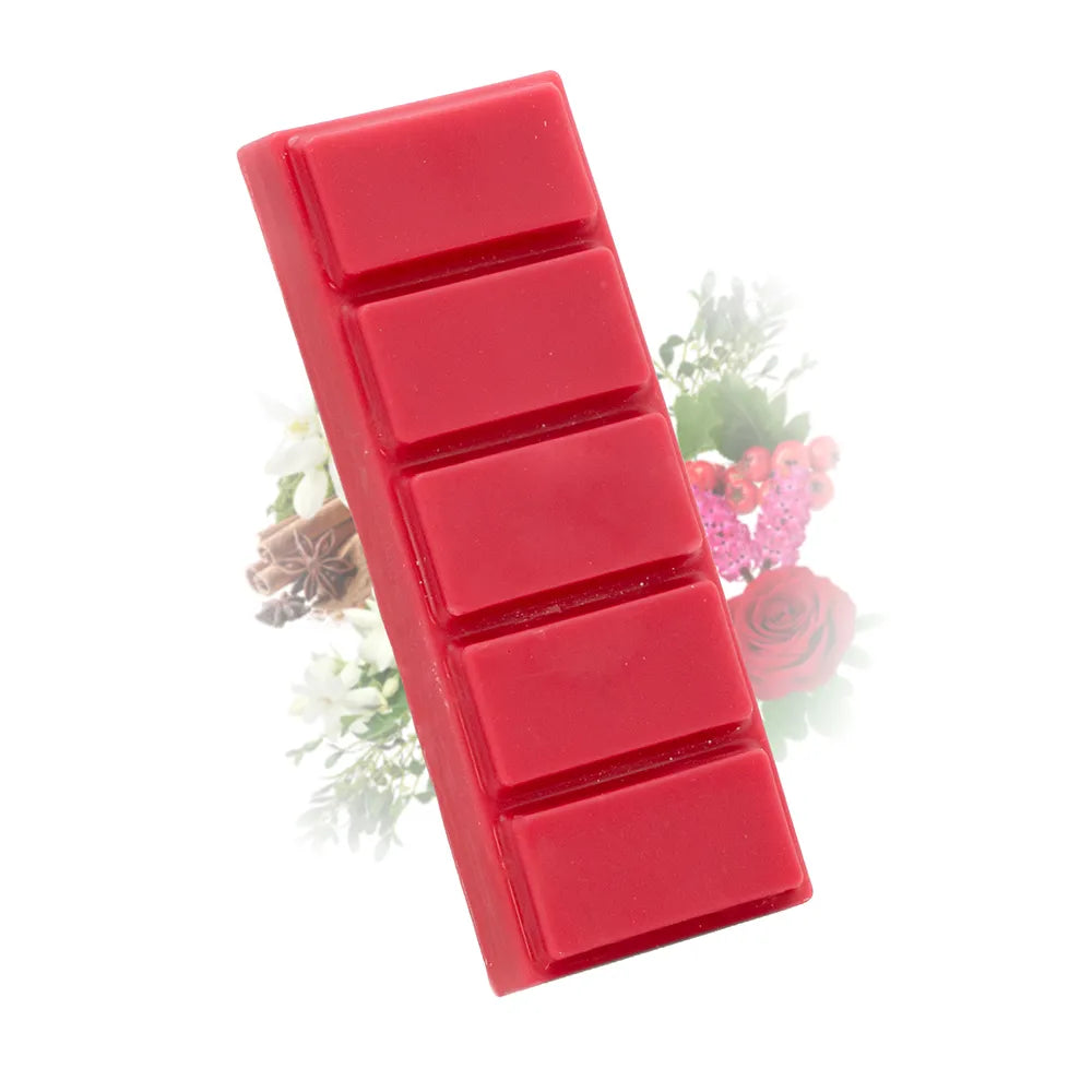 Fondant parfumé fleur d'hiver Les Fées Mères, barre de cire végétale à casser pour brûle-parfum, fabriquée dans les Vosges.