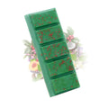 Fondant parfumé houx Les Fées Mères, barre de cire végétale à casser pour brûle-parfum, fabriquée dans les Vosges.