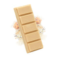 Fondant parfumé pop corn Les Fées Mères, barre de cire végétale à casser pour brûle-parfum, fabriquée dans les Vosges.