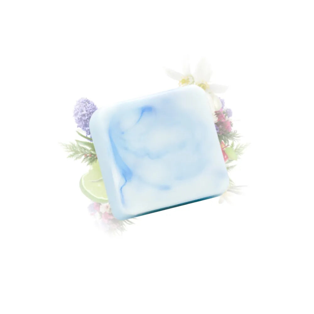 Galet de cire parfumée grand air Les Fées Mères, fondant artisanal en cire végétale pour brûle-parfum, fabriqué dans les Vosges.