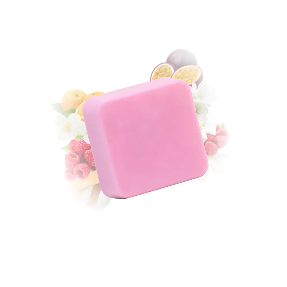 Galet de cire parfumée jasmin passion Les Fées Mères, fondant artisanal en cire végétale pour brûle-parfum, fabriqué dans les Vosges.
