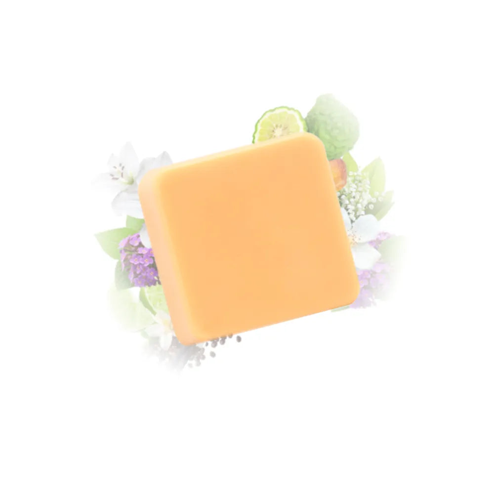 Galet de cire parfumée tulipe Les Fées Mères, fondant artisanal en cire végétale pour brûle-parfum, fabriqué dans les Vosges.
