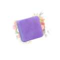 Galet de cire parfumée vanille fraise caramel Les Fées Mères, fondant artisanal en cire végétale pour brûle-parfum, fabriqué dans les Vosges.