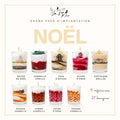 Grand pack d'implantation Noël Les Fées Mères, 27 bougies gourmandes artisanales en cire d'origine naturelle, 9 références de Noël pour boutique revendeur