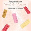 Pack d'implantation fondants parfumés Les Fées Mères, 50 fondants en barre, 5 senteurs best-sellers