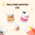 Pack d'implantation pour remplir votre boutique avec les meilleures ventes de bougies de l'été !