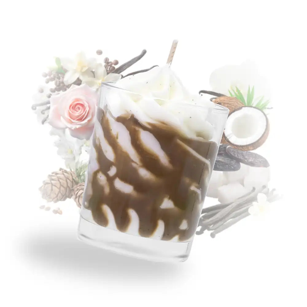Petite bougie parfumée bûche de Noël Les Fées Mères, cire végétale de tournesol française, 70 g, environ 12 h de combustion.