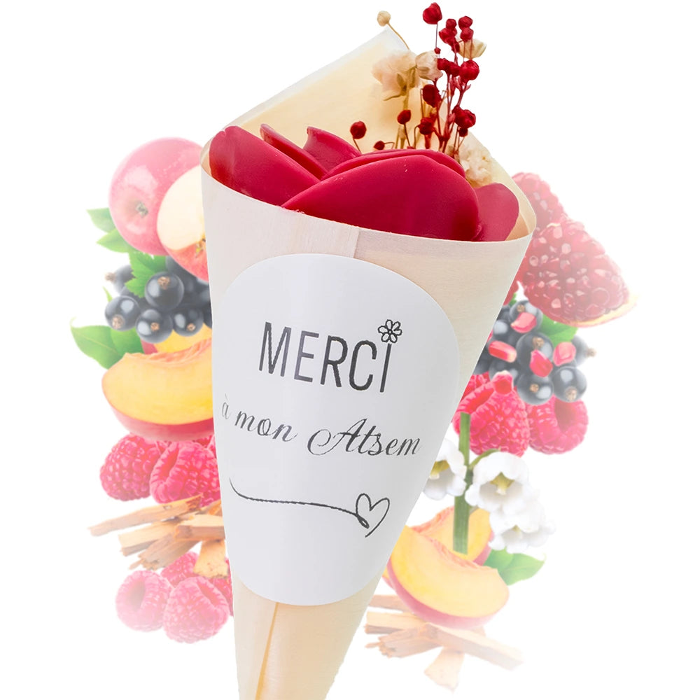 Rose éternelle parfumée : idée cadeau personnalisable