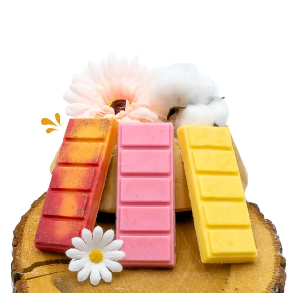 cette photo représente le pack de 3 barres fondants