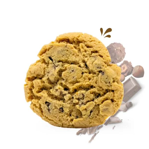 Fondant cookie rocher praliné