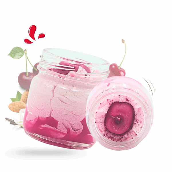 cette photo représente le mini fondant onctueux cerise