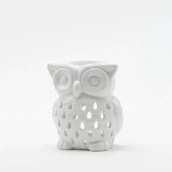 cette photo représente le brule parfum hibou