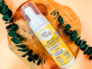 Mousse nettoyante visage pour les peaux sensibles