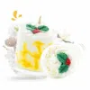 cette photo représente la mini gourmande bûche de noël