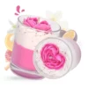 cette photo représente la bougie gourmande jasmin passion