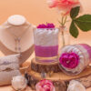 cette photo représente la bougie bijou gourmande jasmin passion