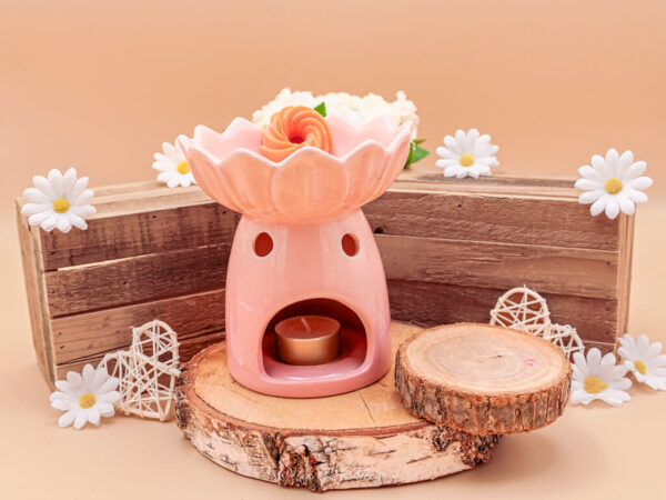 Brûle parfum nénuphar rose – Image 2