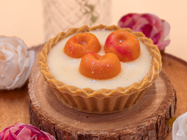 cette photo représente le fondant tartelette mirabelle