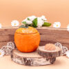cette photo représente le brûle parfum orange