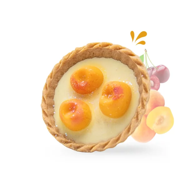 cette photo représente le fondant tartelette mirabelle