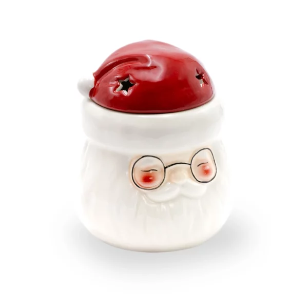 cette photo représente le brule parfum père noel