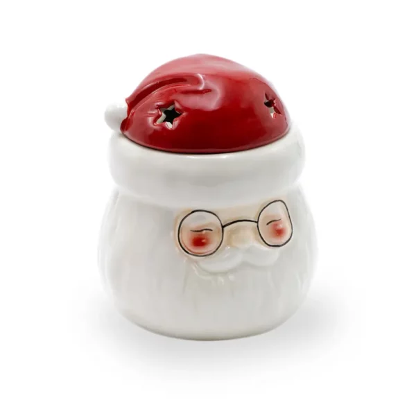 cette photo représente le brule parfum père noel